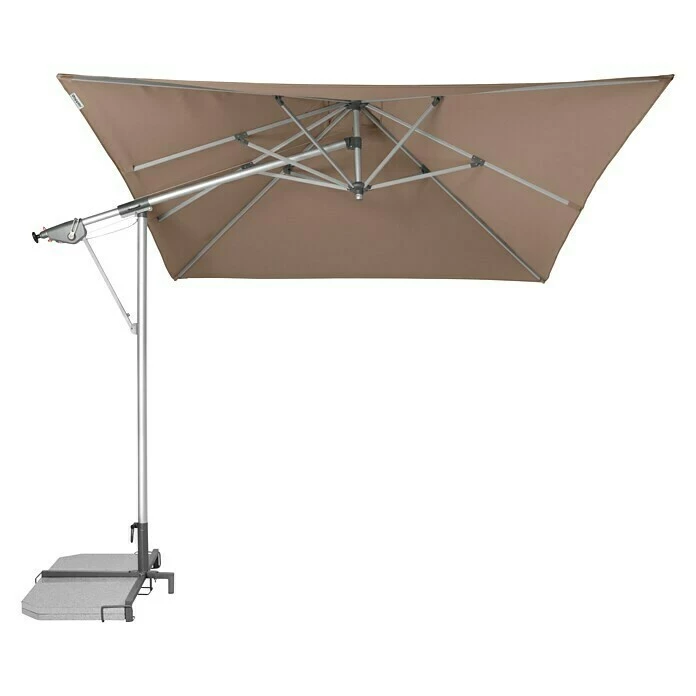 BAUHAUS Doppler Sunline Pendelschirm Greige, L X B: 298 X 225 Cm 4 BAUHAUS Doppler Sunline Pendelschirm Greige, L X B: 298 X 225 Cm – Bild 2