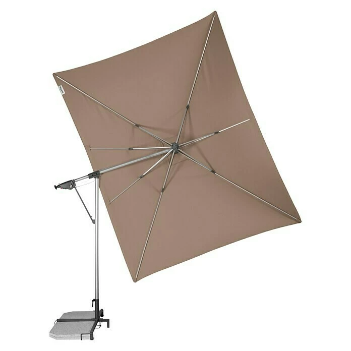 BAUHAUS Doppler Sunline Pendelschirm Greige, L X B: 298 X 225 Cm 6 BAUHAUS Doppler Sunline Pendelschirm Greige, L X B: 298 X 225 Cm – Bild 4