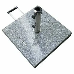 BAUHAUS Granitschirmständer 50 Kg, Rollen