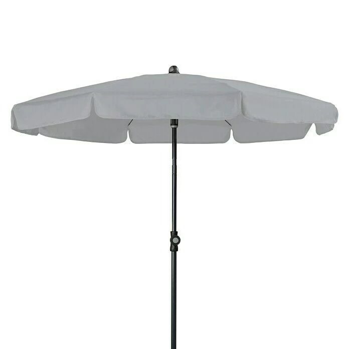 BAUHAUS Doppler Sunline Sonnenschirm Neo Hellgrau, Ø X H: 150 X 230 Cm 3 BAUHAUS Doppler Sunline Sonnenschirm Neo Hellgrau, Ø X H: 150 X 230 Cm