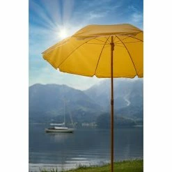 BAUHAUS Sunfun Strandschirm Durchmesser: 180 Cm, Gelb -Sonnenschirme Verkaufsgeschäft 12 1033