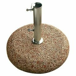 BAUHAUS Kiesbetonständer 31 Kg, Durchmesser: 50 Cm, Weiß/Rot, Ohne Griff