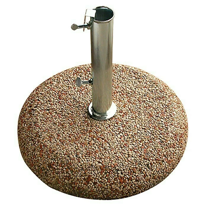 BAUHAUS Kiesbetonständer 31 Kg, Durchmesser: 50 Cm, Weiß/Rot, Ohne Griff 3 BAUHAUS Kiesbetonständer 31 Kg, Durchmesser: 50 Cm, Weiß/Rot, Ohne Griff