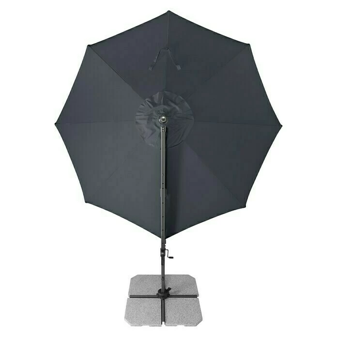 BAUHAUS Derby Ravenna Pendelschirm AX Anthrazit, Durchmesser: 316 Cm 5 BAUHAUS Derby Ravenna Pendelschirm AX Anthrazit, Durchmesser: 316 Cm – Bild 3