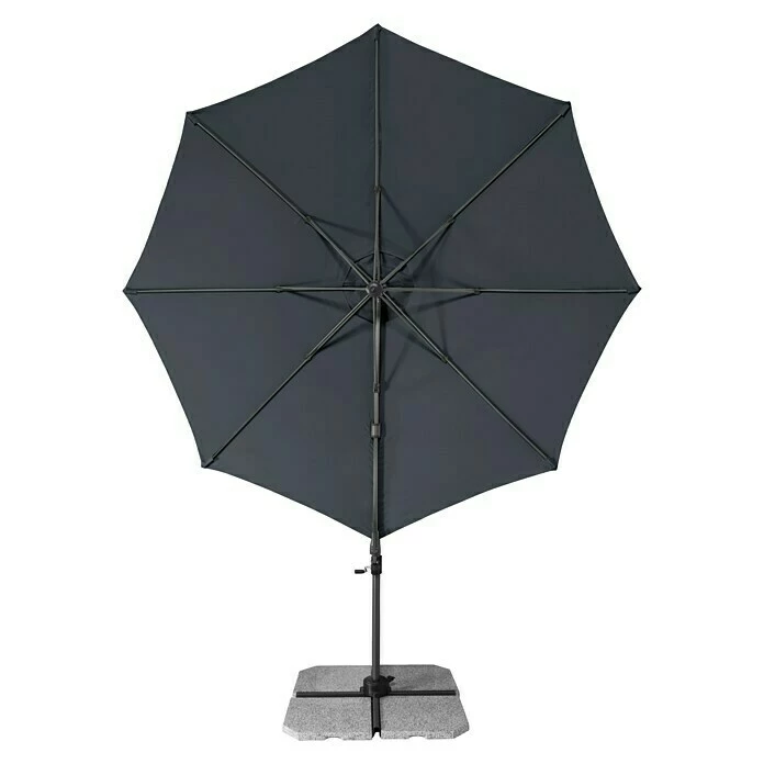 BAUHAUS Derby Ravenna Pendelschirm AX Anthrazit, Durchmesser: 316 Cm 8 BAUHAUS Derby Ravenna Pendelschirm AX Anthrazit, Durchmesser: 316 Cm – Bild 6