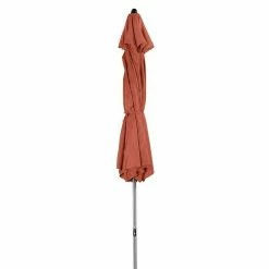 BAUHAUS Doppler Sonnenschirm Active Teleskop Terracotta, Durchmesser: 333 Cm -Sonnenschirme Verkaufsgeschäft 12 1067