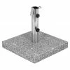 BAUHAUS Sunfun Granitschirmständer Florenz 25 Kg, 45 X 45 Cm 2 BAUHAUS Sunfun Granitschirmständer Florenz 25 Kg, 45 X 45 Cm -Sonnenschirme Verkaufsgeschäft 12 1070