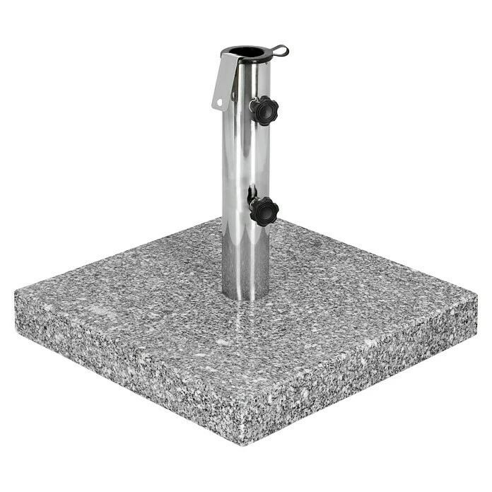 BAUHAUS Sunfun Granitschirmständer Florenz 25 Kg, 45 X 45 Cm 3 BAUHAUS Sunfun Granitschirmständer Florenz 25 Kg, 45 X 45 Cm