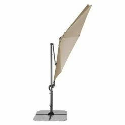 BAUHAUS Derby Ravenna Pendelschirm Smart Greige, Durchmesser: 293 Cm 10 BAUHAUS Derby Ravenna Pendelschirm Smart Greige, Durchmesser: 293 Cm -Sonnenschirme Verkaufsgeschäft 12 1085