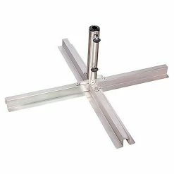 BAUHAUS Plattenständer Passend Für: Schirme Bis Ø 400 Cm, Edelstahl