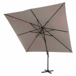 BAUHAUS Siena Garden Ampelschirm California N+ Taupe, L X B: 300 X 300 Cm -Sonnenschirme Verkaufsgeschäft 12 1104