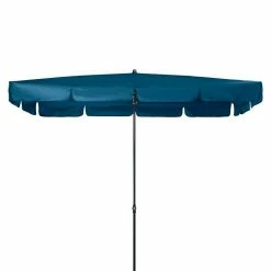 BAUHAUS Doppler Sonnenschirm Sunline-Waterproof III Blau, 260 X 150 Cm
