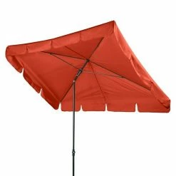BAUHAUS Doppler Sonnenschirm Sunline-Waterproof III Terracotta, 260 X 150 Cm -Sonnenschirme Verkaufsgeschäft 12 1123