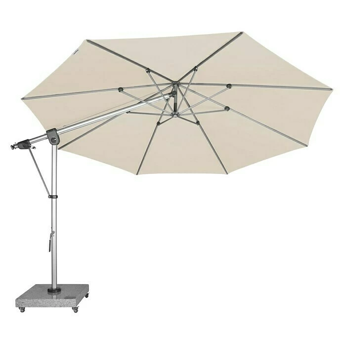 BAUHAUS Doppler Expert Pendelschirm Natur, 350 Cm 4 BAUHAUS Doppler Expert Pendelschirm Natur, 350 Cm – Bild 2