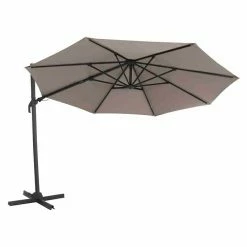 BAUHAUS Siena Garden Ampelschirm California N+ Taupe, Durchmesser: 350 Cm -Sonnenschirme Verkaufsgeschäft 12 1155