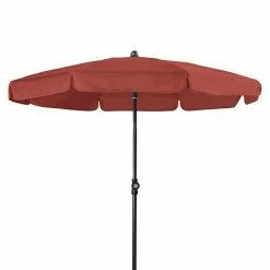 BAUHAUS Doppler Sunline Sonnenschirm Neo Terracotta, Ø X H: 150 X 230 Cm