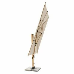 BAUHAUS Doppler Alu Wood Pendelschirm Ultra XL Natur, 300 X 400 Cm -Sonnenschirme Verkaufsgeschäft 12 1167