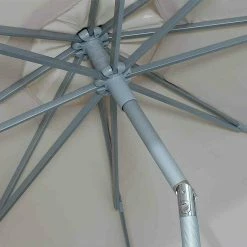 BAUHAUS Siena Garden Sonnenschirm Push Pro Durchmesser: 300 Cm, Natur -Sonnenschirme Verkaufsgeschäft 12 1172