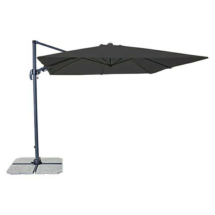 BAUHAUS Derby Ravenna Pendelschirm AX Anthrazit, L X B: 268 X 268 Cm 3 BAUHAUS Derby Ravenna Pendelschirm AX Anthrazit, L X B: 268 X 268 Cm