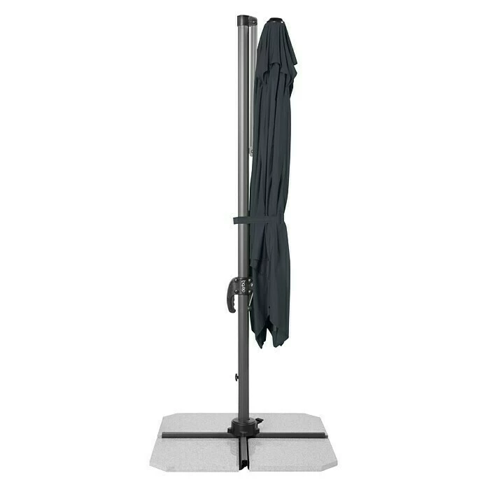 BAUHAUS Derby Ravenna Pendelschirm AX Anthrazit, L X B: 268 X 268 Cm 6 BAUHAUS Derby Ravenna Pendelschirm AX Anthrazit, L X B: 268 X 268 Cm – Bild 4