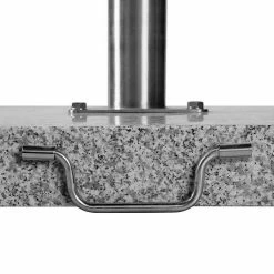 BAUHAUS Granitschirmständer 95 Kg, L X B: 70 X 70 Cm -Sonnenschirme Verkaufsgeschäft 12 1196