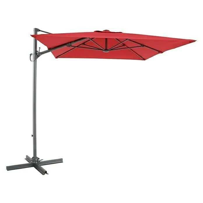 BAUHAUS Sunfun Ampelschirm Florenz Chili, 200 X 250 Cm 4 BAUHAUS Sunfun Ampelschirm Florenz Chili, 200 X 250 Cm – Bild 2