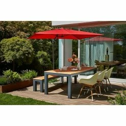 BAUHAUS Sunfun Ampelschirm Florenz Chili, 200 X 250 Cm 13 BAUHAUS Sunfun Ampelschirm Florenz Chili, 200 X 250 Cm -Sonnenschirme Verkaufsgeschäft 12 1211