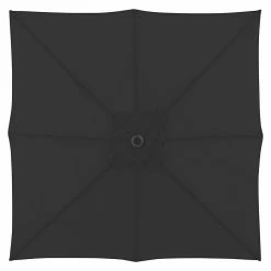 BAUHAUS Derby Sonnenschirm Push Up Basic Anthrazit, 210 X 210 Cm -Sonnenschirme Verkaufsgeschäft 12 1230