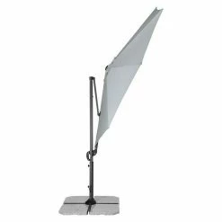 BAUHAUS Derby Ravenna Pendelschirm Smart Hellgrau, Durchmesser: 293 Cm -Sonnenschirme Verkaufsgeschäft 12 1250