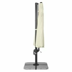 BAUHAUS Derby Ravenna Pendelschirm Natur, Durchmesser: 392 Cm -Sonnenschirme Verkaufsgeschäft 12 1257