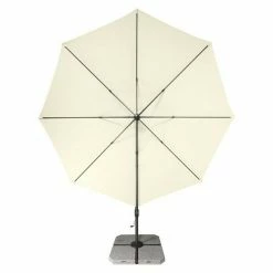 BAUHAUS Derby Ravenna Pendelschirm Natur, Durchmesser: 392 Cm -Sonnenschirme Verkaufsgeschäft 12 1259