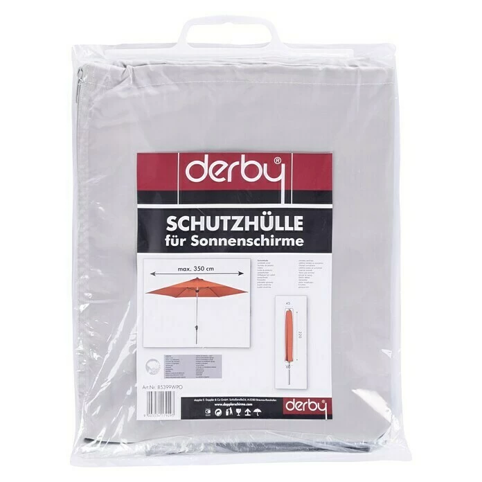 BAUHAUS Derby Schirm-Schutzhülle Polyester, Passend Für: Sonnenschirme Bis 250 Cm 3 BAUHAUS Derby Schirm-Schutzhülle Polyester, Passend Für: Sonnenschirme Bis 250 Cm