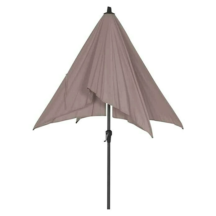 BAUHAUS Siena Garden Sonnenschirm Avio Taupe, 250 X 200 Cm 6 BAUHAUS Siena Garden Sonnenschirm Avio Taupe, 250 X 200 Cm – Bild 4