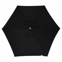 BAUHAUS Doppler Expert Kurbelschirm Auto Tilt Schwarz, Durchmesser: 280 Cm -Sonnenschirme Verkaufsgeschäft 12 1276