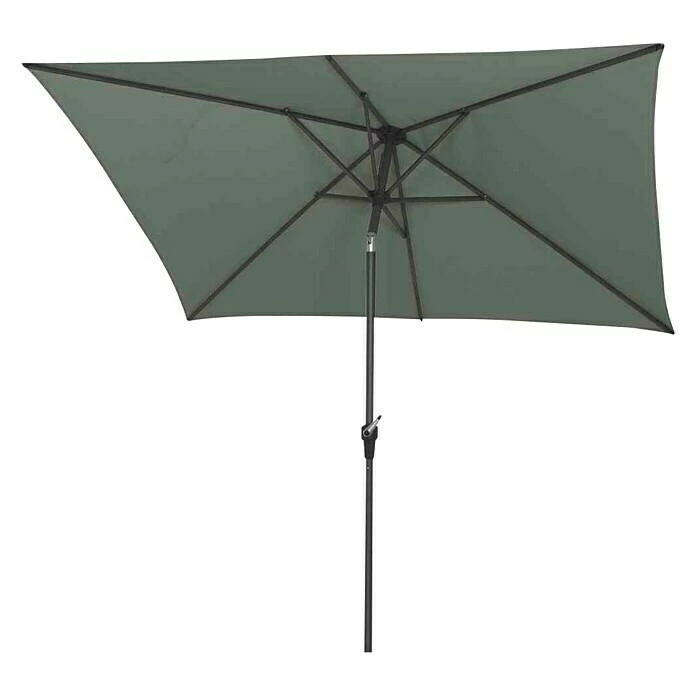 BAUHAUS Siena Garden Sonnenschirm Avio Olive, L X B: 200 X 250 Cm 5 BAUHAUS Siena Garden Sonnenschirm Avio Olive, L X B: 200 X 250 Cm – Bild 3