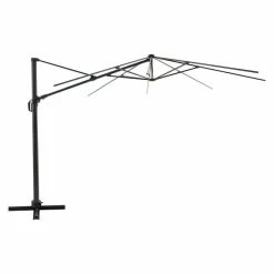 BAUHAUS Sunfun Melina Ampelschirmgestell Durchmesser: 400 Cm, Aluminium, Rund