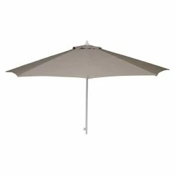 BAUHAUS Siena Garden Sonnenschirm Push Pro Durchmesser: 300 Cm, Taupe