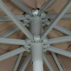 BAUHAUS Siena Garden Sonnenschirm Push Pro Durchmesser: 300 Cm, Taupe -Sonnenschirme Verkaufsgeschäft 12 1298