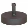 BAUHAUS Siena Garden Schirmständer Anthrazit, 40 Kg, Für Rohrdurchmesser: 21 Mm - 54 Mm