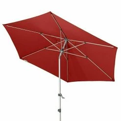 BAUHAUS Doppler Expert Kurbelschirm Auto Tilt Bordeaux, Durchmesser: 320 Cm -Sonnenschirme Verkaufsgeschäft 12 1325