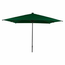 BAUHAUS Siena Garden Sonnenschirm Gastro Grün, L X B: 300 X 300 Cm