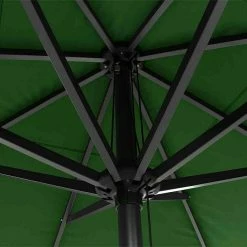 BAUHAUS Siena Garden Sonnenschirm Gastro Grün, L X B: 300 X 300 Cm -Sonnenschirme Verkaufsgeschäft 12 1372