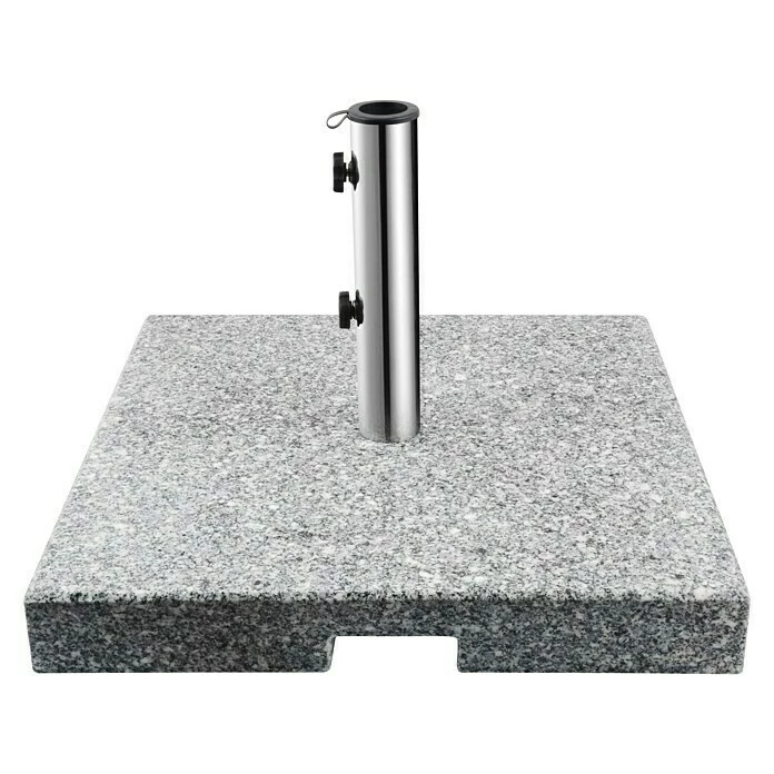 BAUHAUS Sunfun Granitschirmständer Korinth 60 Kg, 50 X 50 Cm 3 BAUHAUS Sunfun Granitschirmständer Korinth 60 Kg, 50 X 50 Cm