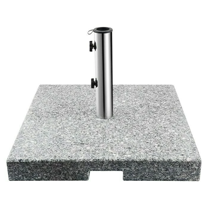 BAUHAUS Sunfun Granitschirmständer Korinth 60 Kg, 50 X 50 Cm 4 BAUHAUS Sunfun Granitschirmständer Korinth 60 Kg, 50 X 50 Cm – Bild 2
