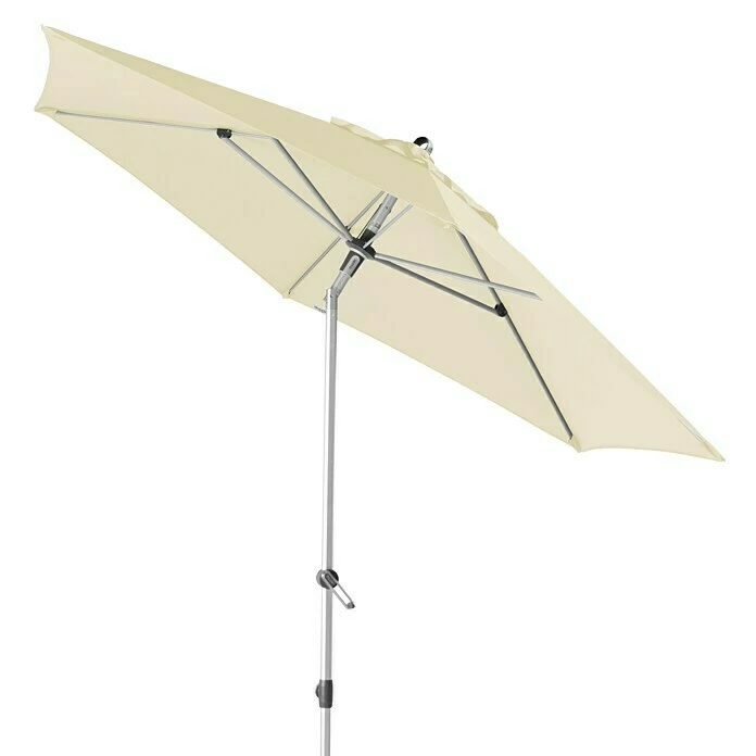 BAUHAUS Doppler Expert Kurbelschirm Auto Tilt Natur, Durchmesser: 280 Cm 6 BAUHAUS Doppler Expert Kurbelschirm Auto Tilt Natur, Durchmesser: 280 Cm – Bild 4