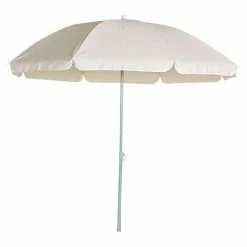 BAUHAUS Sunfun Balkonschirm Provence II Natur, Durchmesser: 200 Cm