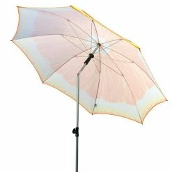 BAUHAUS Doppler Sonnenschirm Basic Orangen Design, Durchmesser: 200 Cm -Sonnenschirme Verkaufsgeschäft 12 1450