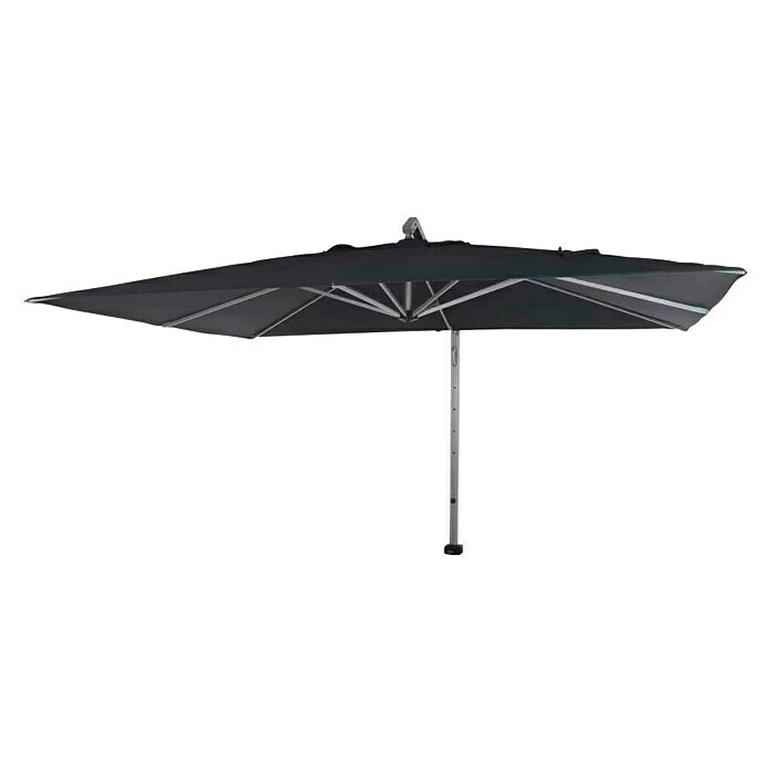 BAUHAUS Siena Garden Ampelschirm Stratos Silber/Schwarz, L X B: 400 X 300 Cm 4 BAUHAUS Siena Garden Ampelschirm Stratos Silber/Schwarz, L X B: 400 X 300 Cm – Bild 2