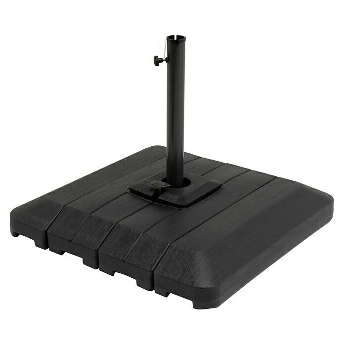 BAUHAUS Sunfun Schirmständer L X B X H: 98 X 98 X 15,5 Cm, Anthrazit 4 BAUHAUS Sunfun Schirmständer L X B X H: 98 X 98 X 15,5 Cm, Anthrazit – Bild 2