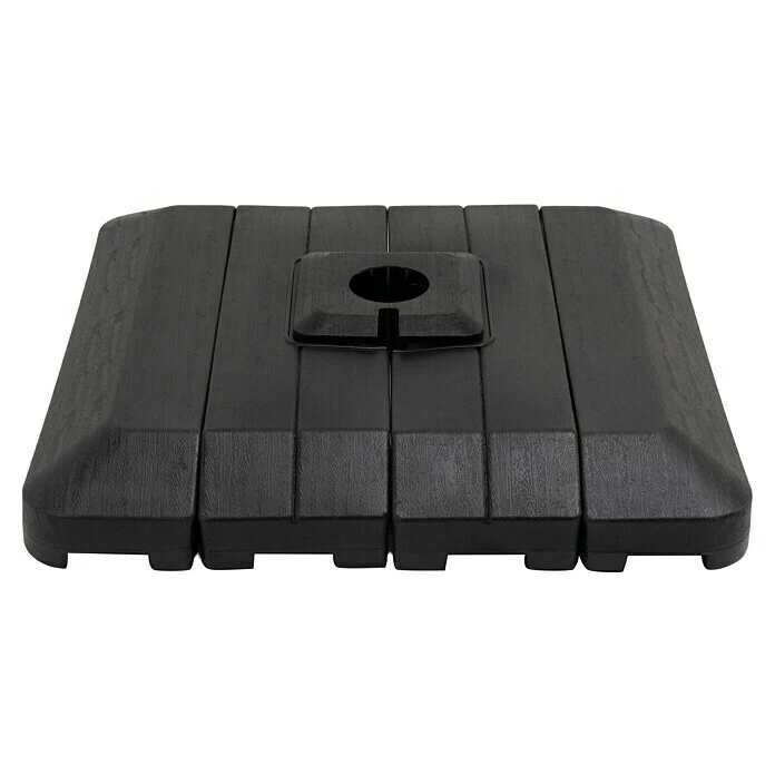 BAUHAUS Sunfun Schirmständer L X B X H: 98 X 98 X 15,5 Cm, Anthrazit 5 BAUHAUS Sunfun Schirmständer L X B X H: 98 X 98 X 15,5 Cm, Anthrazit – Bild 3